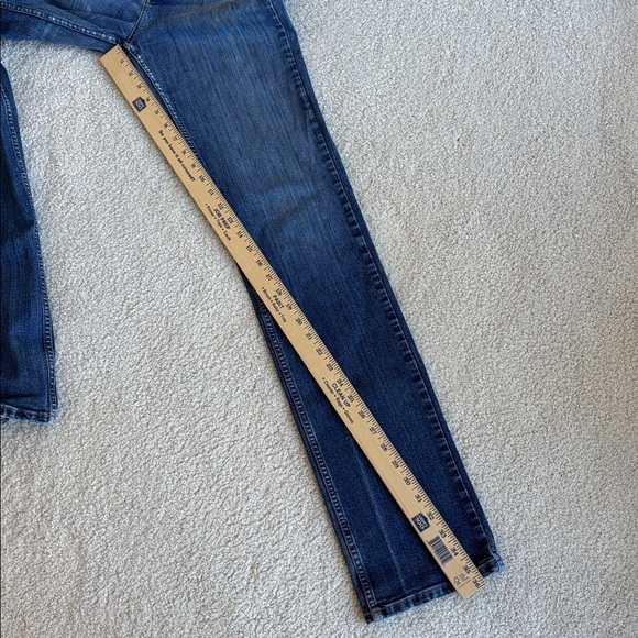 Kimes Ranch Sarah High Rise Straight Leg Blue Mid Wash Denim Jeans Women’s 8/36 - Picture 12 of 16